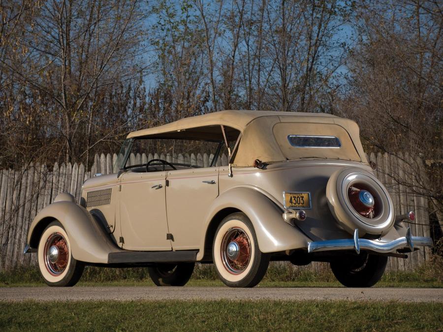  Ford V8 Model 48 DeLuxe Phaeton 1935 года  (фото 4 из 52)